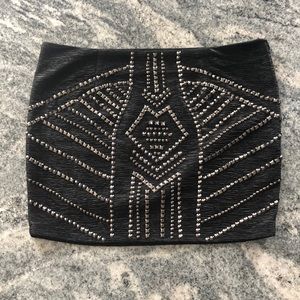 NEW!!! Without tags. Studded skirt by guess